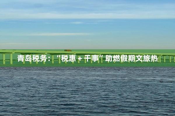青岛税务：“税惠＋干事”助燃假期文旅热